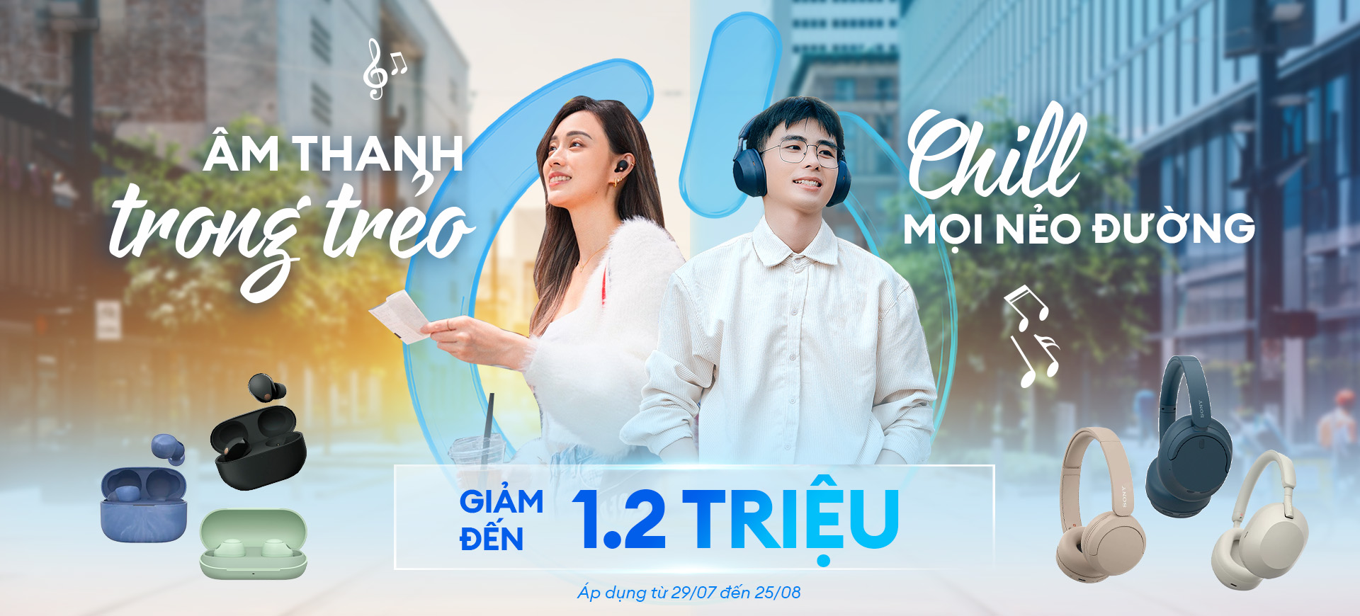 ÂM THANH TRONG TRẺO CHILL MỌI NẺO ĐƯỜNG