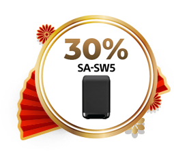 Giảm 30% dành cho SA-SW5 khi mua cùng
