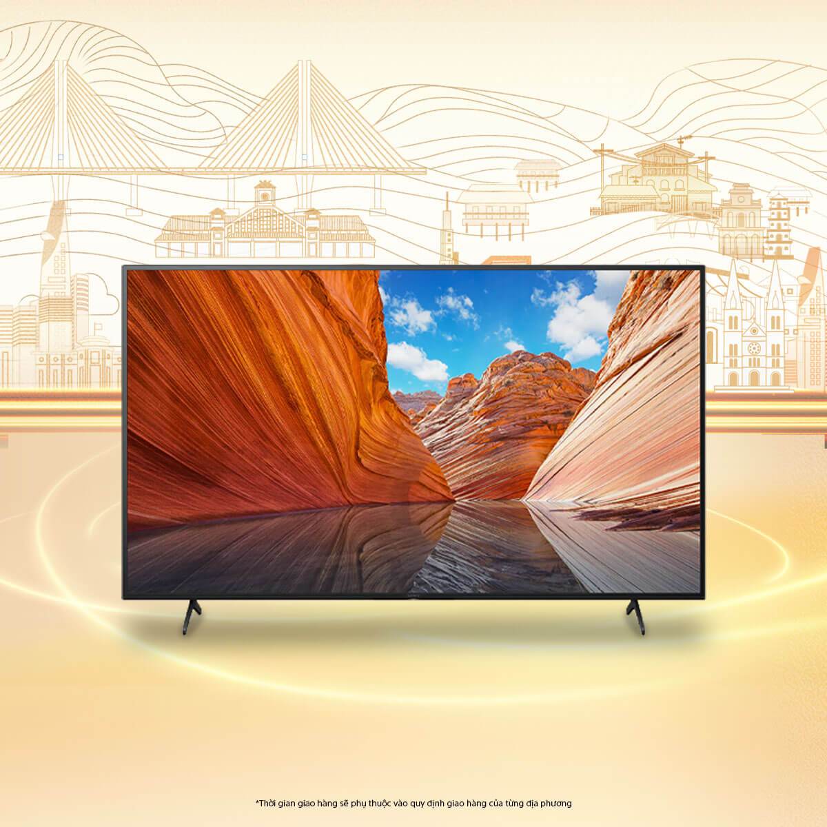 43X80J | 4K Ultra HD | Dải tần nhạy sáng cao (HDR) | Smart TV (Google TV)
