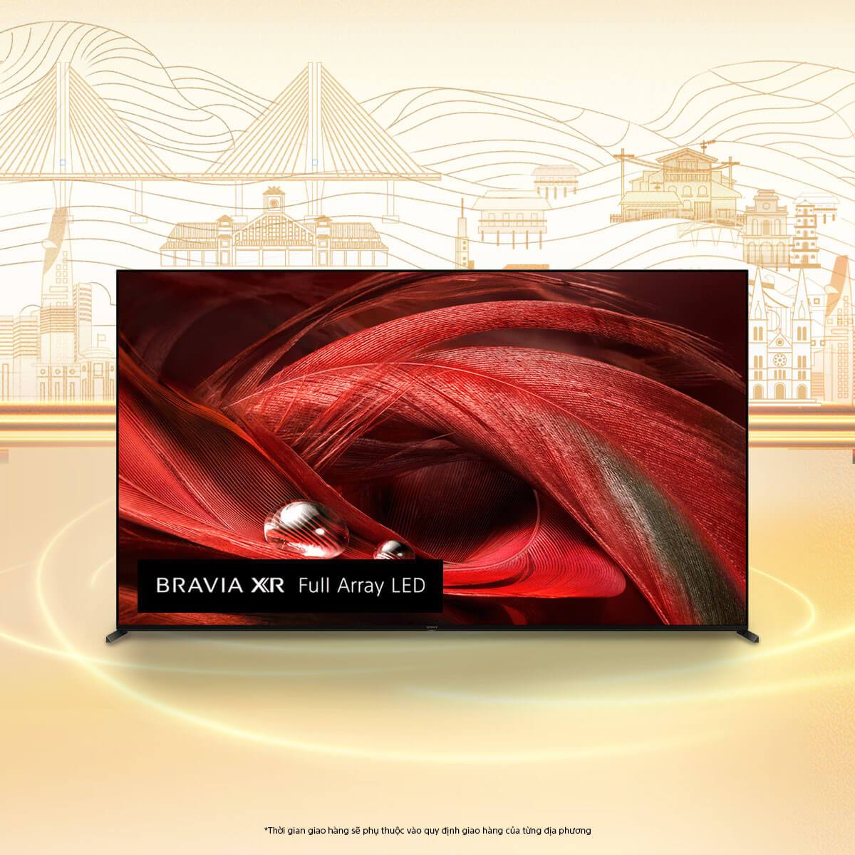 65X95J | BRAVIA XR | Full Array LED | 4K Ultra HD | Dải tần nhạy sáng cao (HDR) | Smart TV (Google TV)