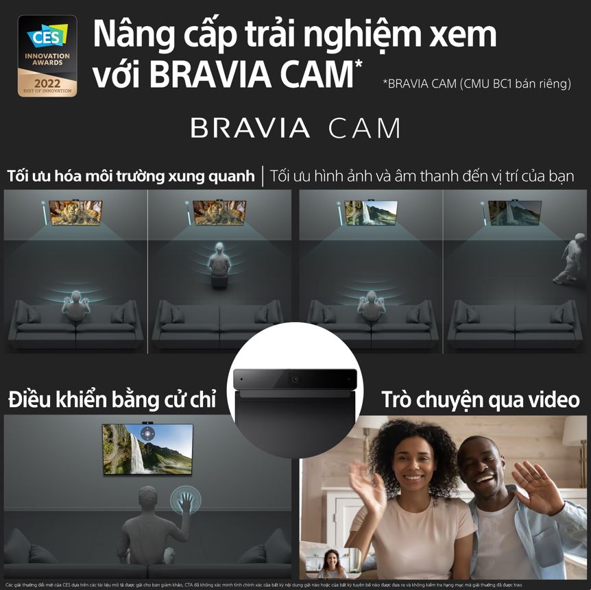 XR-65X95K | BRAVIA XR | Mini LED | 4K Ultra HD | Dải tần nhạy sáng cao (HDR) | Smart TV (Google TV)