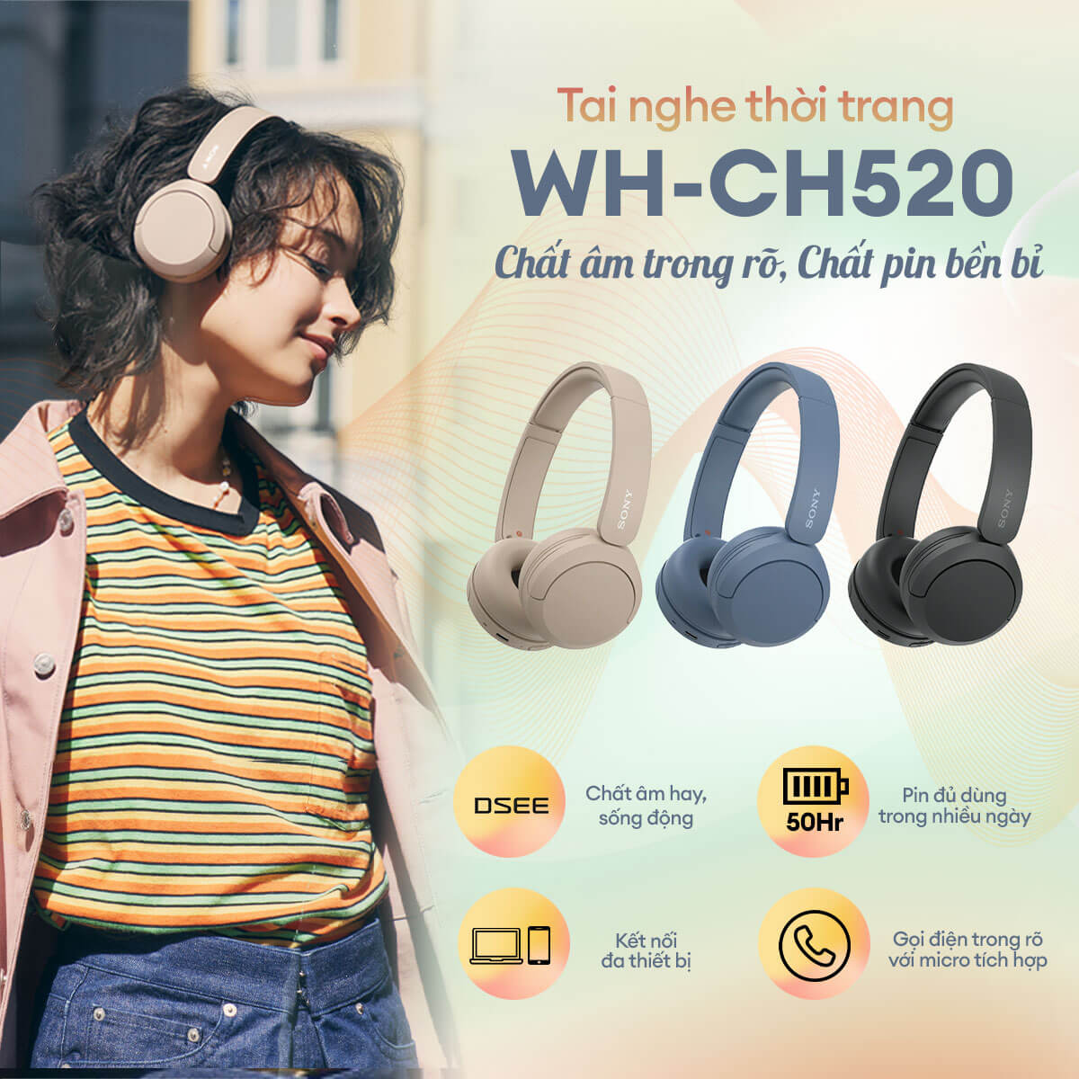Tai nghe Sony bluetooth không dây WH-CH520_1