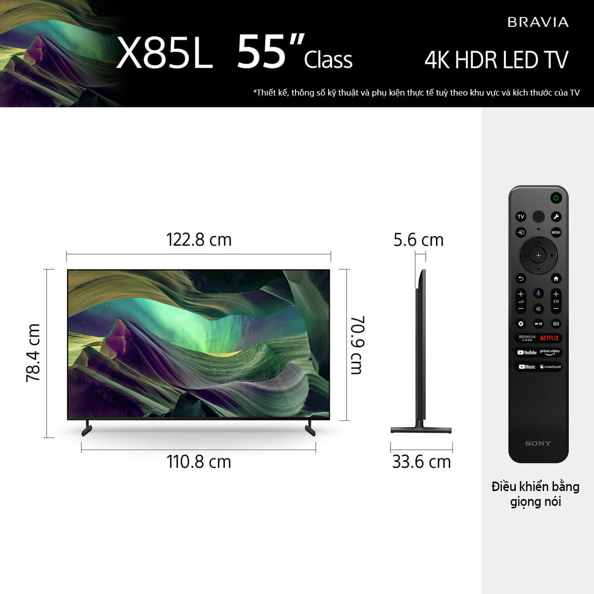 Tivi Sony Bravia Google TV KD-65X85L | Smart TV_9