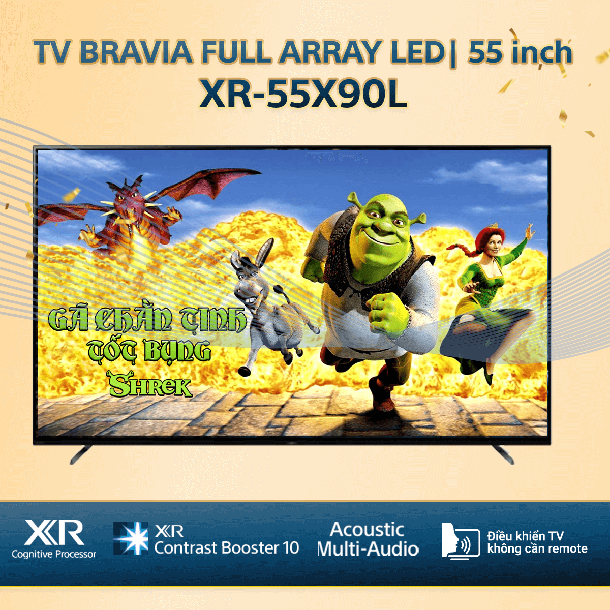Tivi Sony Google TV Bravia XR-55X90L | Smart TV