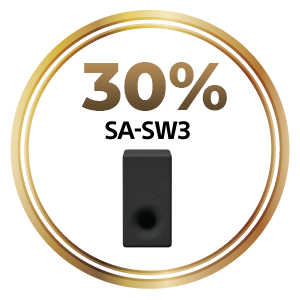 Giảm trực tiếp 30% dành cho SA-SW3 khi mua cùng