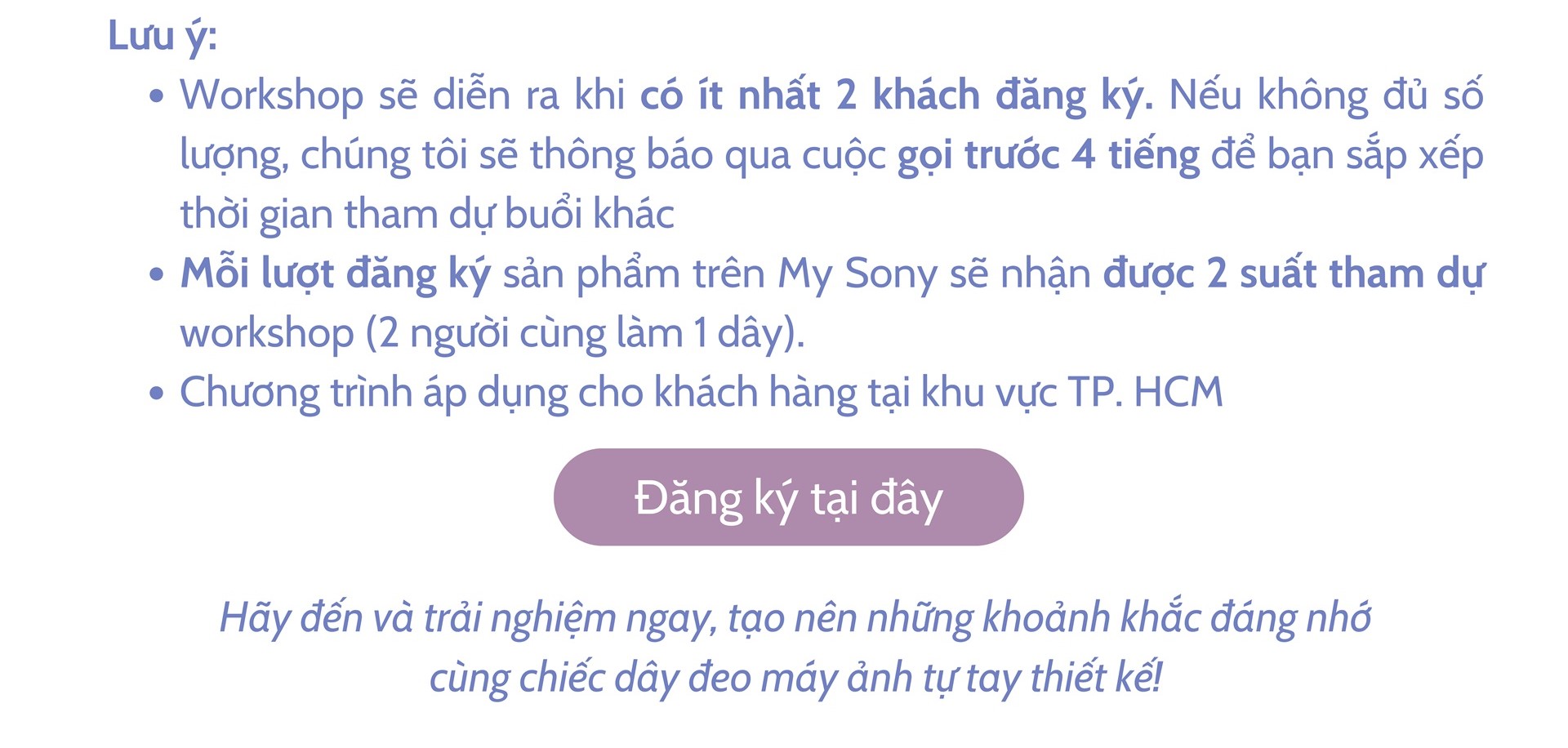 Cùng Sony sáng tạo dây đeo độc đáo cho chiếc máy E10M2