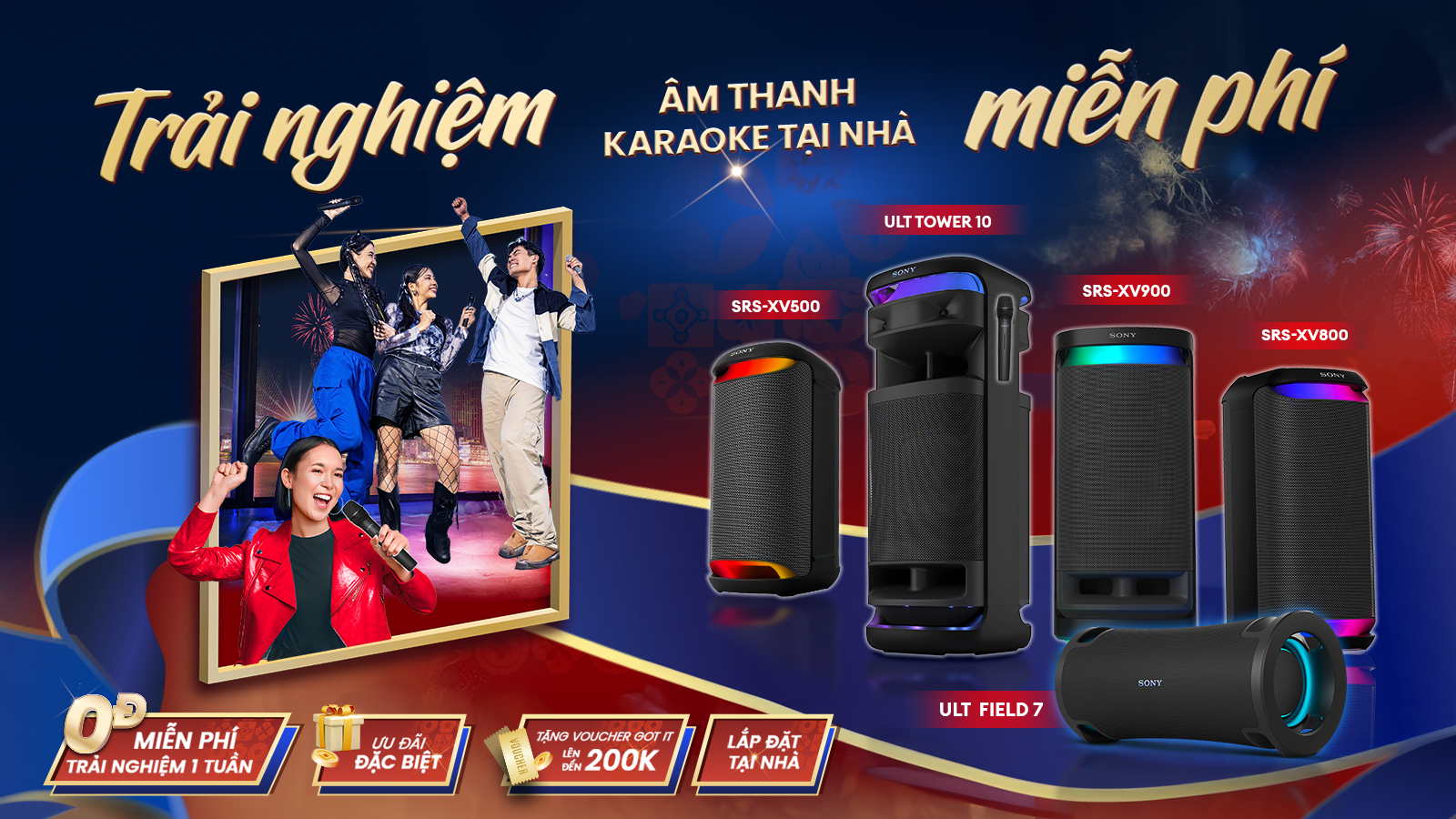 Trải nghiệm loa Karaoke miễn phí cùng Sony