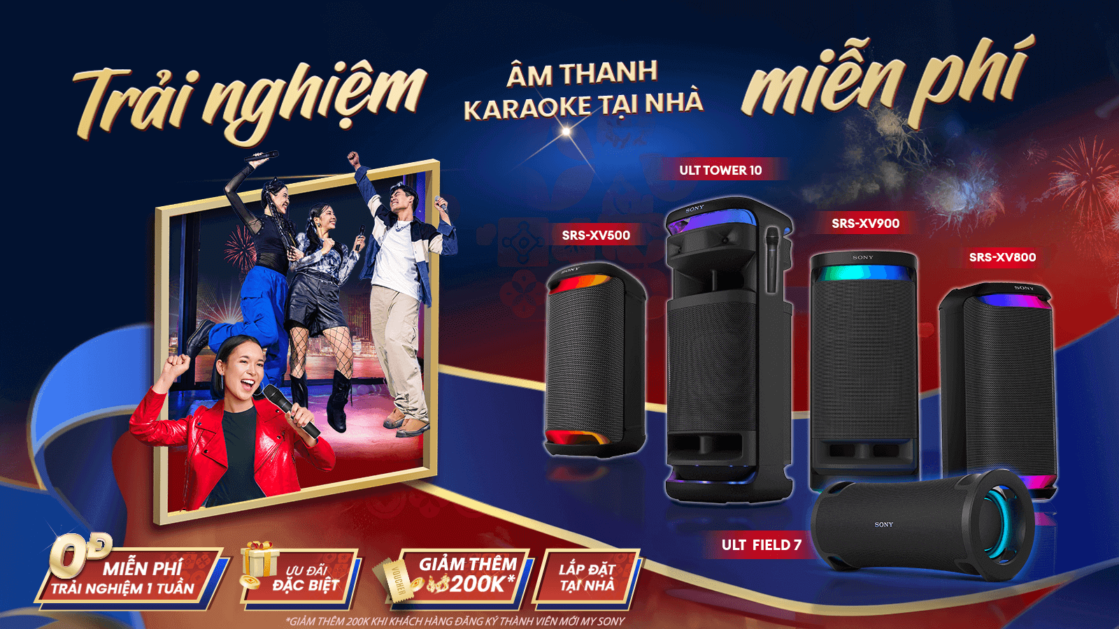 Trải nghiệm loa Karaoke miễn phí cùng Sony