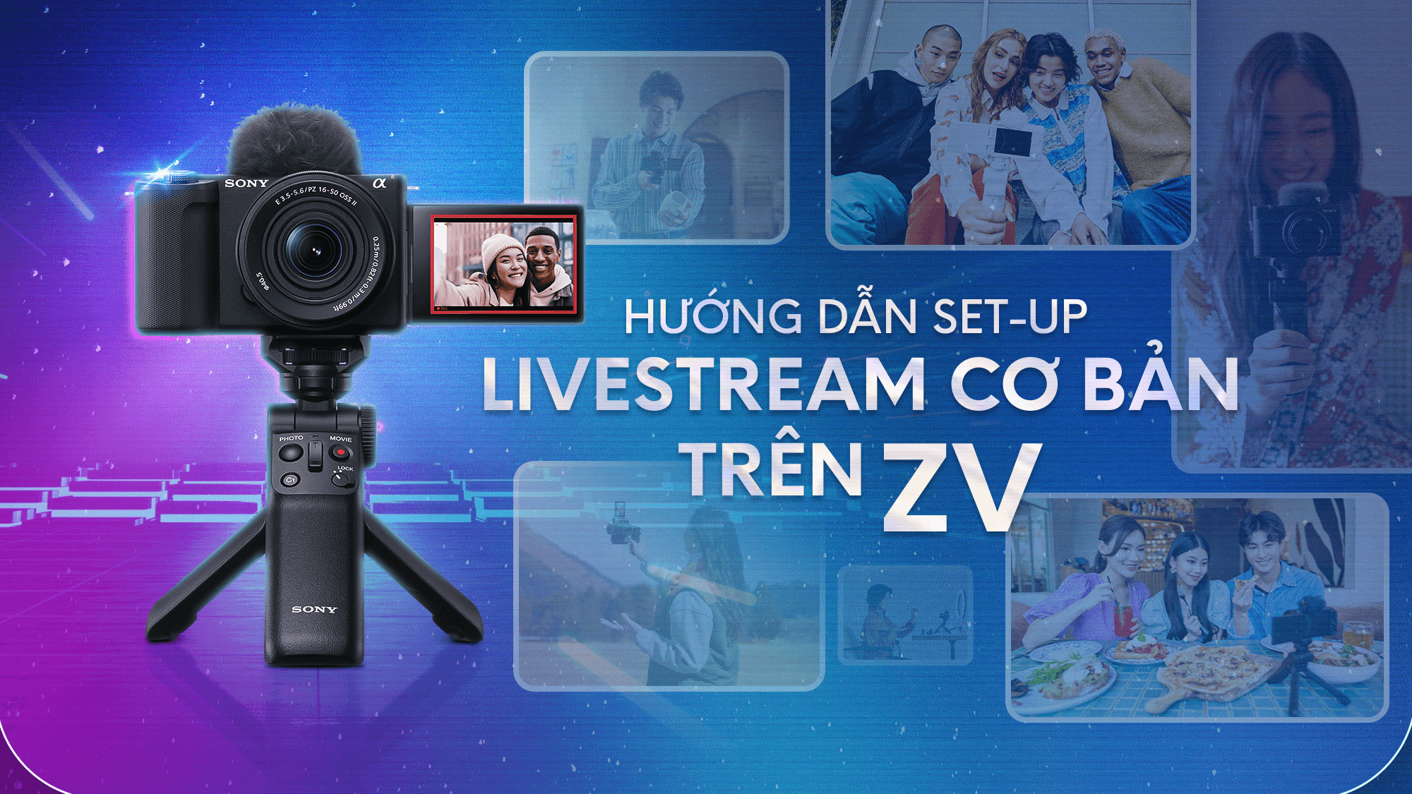 Hướng dẫn cách setup livestream bằng máy ảnh của bạn